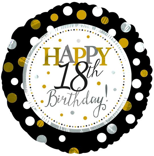 17” Happy 18th Birthday (5 pack) – U.S. Party Co.