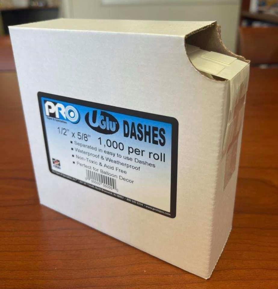 UGLU Dashes Box Dispenser (1000 count) – U.S. Party Co.