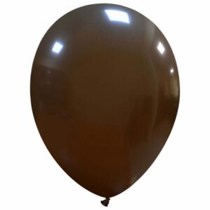 12” Brown Latex Balloon (100 Count) C
