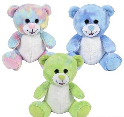 11″ Assorted Bright Colored Bears (1 Dozen) – U.S. Party Co.